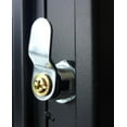 thumbnail image 4 of Cnaweb 6U 19"" Slim Soho Wall Mount Rack Cabinet Enclosure 6"" Depth - Black, 4 of 5