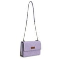 thumbnail image 6 of Wrangler Flap CrossBody Purse for Women Small Shoulder Bag with Chain Strap, Purple, 6 of 7