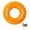 Orange, variant on Dog Tire Toy for Aggressive Chewers, Heavy-Duty Bite-Resistant Rubber Teething Ring for Medium & Large Dogs, Treat Dispensing Toy, Blue