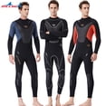 thumbnail image 2 of Naiovety Trajes de neopreno traje de buceo ultrafino de secado rápido para hombres y hombres traje de neopreno pantalones de manga larga protección Deportes acuáticos linea negra/negra L Naiovety OD003281-18, 2 of 6