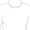 thumbnail image 3 of Bling Jewelry Womens Plain Western Jewelry Moonstone 10MM Bead Strand Necklace with Silver Clasp, 3 of 3