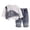 d4-0625-Grey, variant on Fall Outfit Baby Boy Photo Toddler Baby Boy Fall Winter Clothes Long Sleeve Patchwork Sweatshirt Ripped Holes Jeans Set