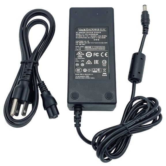Pre-Owned Genuine Edac 80W AC Power Adapter EA10953D-200 Charger 20V