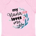 thumbnail image 4 of Inktastic My Nana Loves Me Granddaughter Girls Baby Bodysuit, 4 of 5