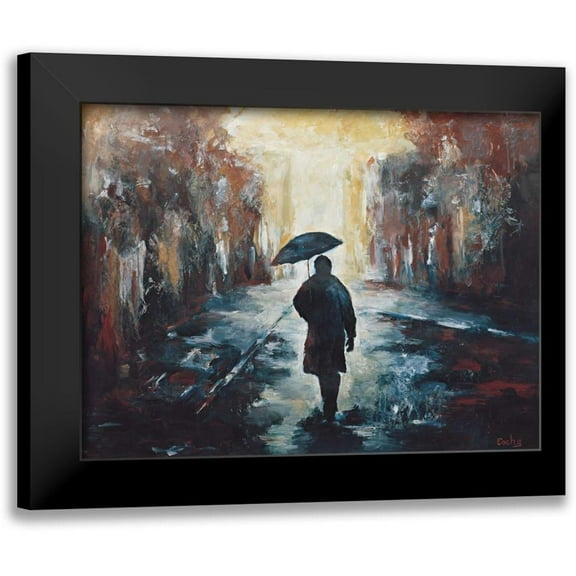 van den Bogerd, Escha 14x12 Black Modern Framed Museum Art Print Titled - Solitude