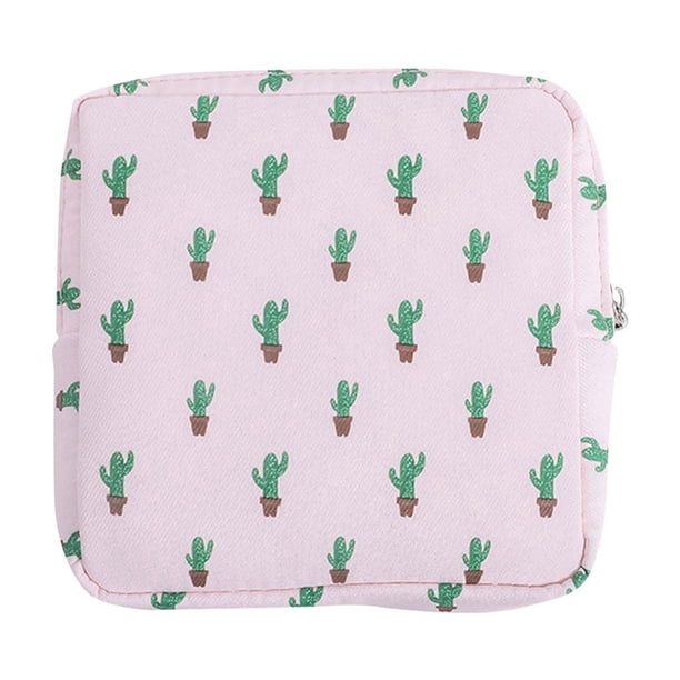 Toallas Sanitarias Bolsa de Almacenamiento Portátil Mini Niña Linda Gran Capacidad Pequeña Bolsa de Niña