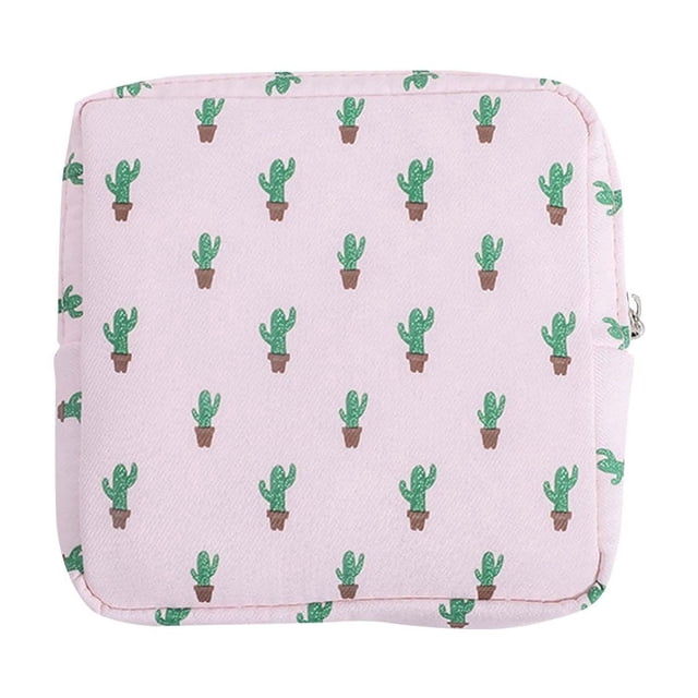 Toallas Sanitarias Bolsa de Almacenamiento Portátil Mini Niña Linda Gran Capacidad Pequeña Bolsa de Niña