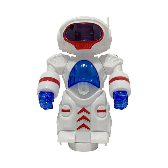 DPTALR Children's Electric Universal Robot Cool Light Music Mechanical Walking Robot Toy