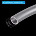 thumbnail image 2 of Uxcell 3/4" ID x 10ft Clear Vinyl Tubing, Flexible Tubing Plastic Vinyl Hose Tube, 1/2 inch x 10ft, 2 of 5