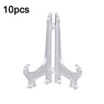 thumbnail image 4 of stanreset Pack of 10 Foldable Display Stands Holder Tabletop Artwork Rack Bracket Frame Tray Shelf Decoration Pedestal for Wedding 5inch, 4 of 8