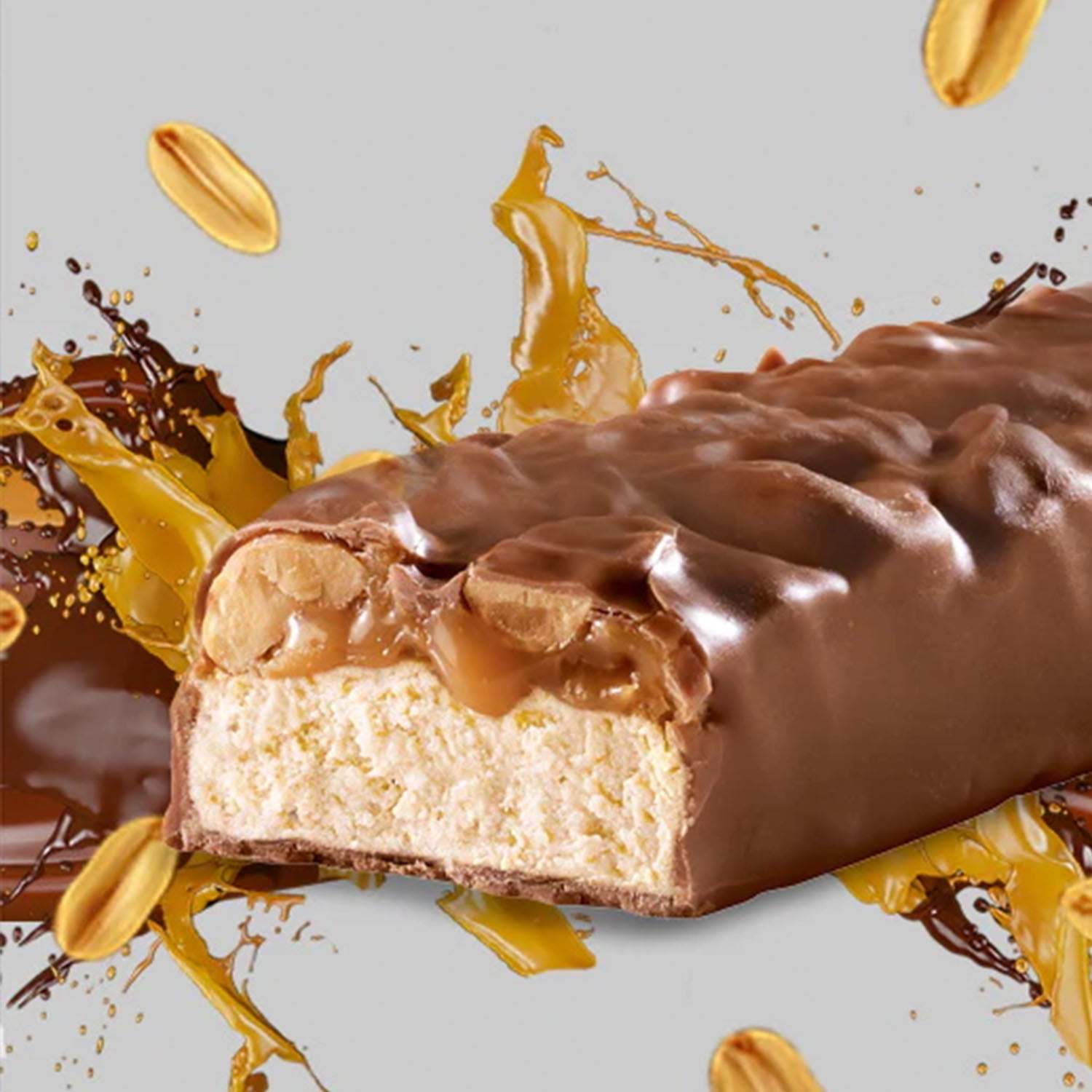 (4 pack) Snickers Peanut & Caramel Hi Protein Bar - 2.01 oz