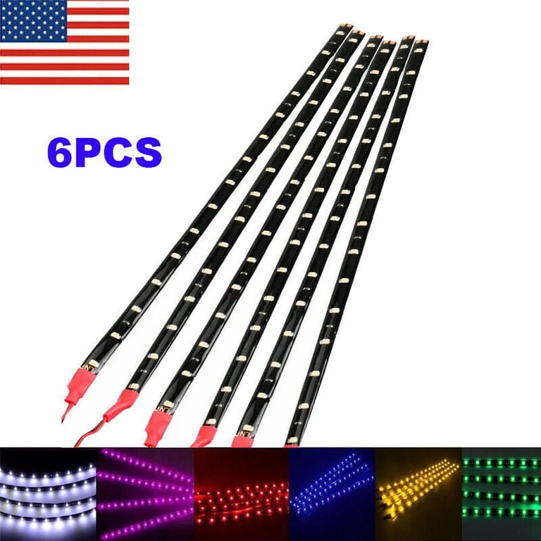 1X Super Bright 30cm 15 SMD 1210 LED Flexible Waterproof LED Strip