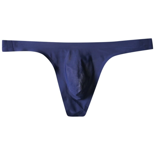 Tangas Prolriy para hombre, calzoncillos de moda para hombre, calzoncillos sólidos, ropa interior para hombre, pantalones, ropa interior para hombre, azul, XXL