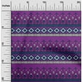 thumbnail image 1 of oneOone Polyester Lycra Fabric Geometric & Floral Block Printed Fabric 1 Yard 56 Inch Wide, 1 of 4