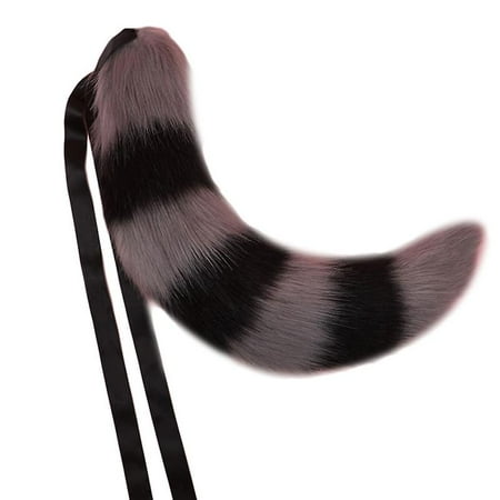 Lolita Anime Plush Cat Tail Halloween Costume Decor Fox Beast Tail For