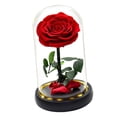 thumbnail image 3 of Rosas de cristal, regalo de flores, aniversario, regalo romántico, regalos del Día de San Valentín para hombres, decoración del Día de San Valentín, Rojo, 3 of 10
