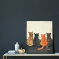 thumbnail image 5 of Gaeub Four Cats Watching Rain Print Modern Canvas Wall Art Prints,Artwork Abstract Paintings,Canvas Decorative,Pictures on Canvas for Home Decorations,Wall Decor, 5 of 6