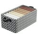 thumbnail image 2 of Printed Woven Storage Basket Large Capacity Storage High Handle Storage Basket Multi-color Optional Storage, 2 of 3