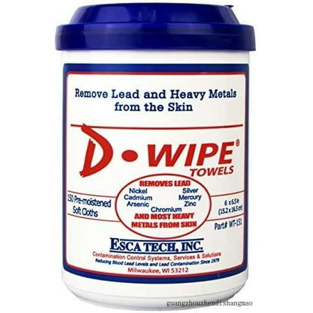 

D-Lead D-Wipe Disposable Towels - 150 Towels Per Container WT-151