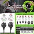 thumbnail image 4 of Cable de extensión GearIt, 50 amperios, RV/EV, 15 pies, 4 clavijas, 250 V, 4 of 8