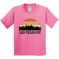 thumbnail image 3 of Inktastic Las Vegas Nevada Skyline Retro Youth T-Shirt, 3 of 5