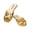 Gold, variant on Fridja Womens Flat Open Toe Slippers Comfy Rhinestone Bottom Sandals Easy Wear Off Beach Sandals for Vacation Black 35