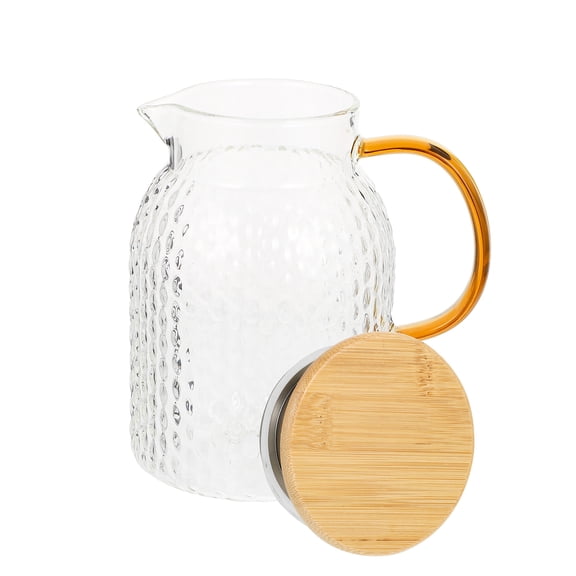 FELTECHELECTR Kitchen Water Pitcher Glass Pitcher Heat-Resistant 1Pc