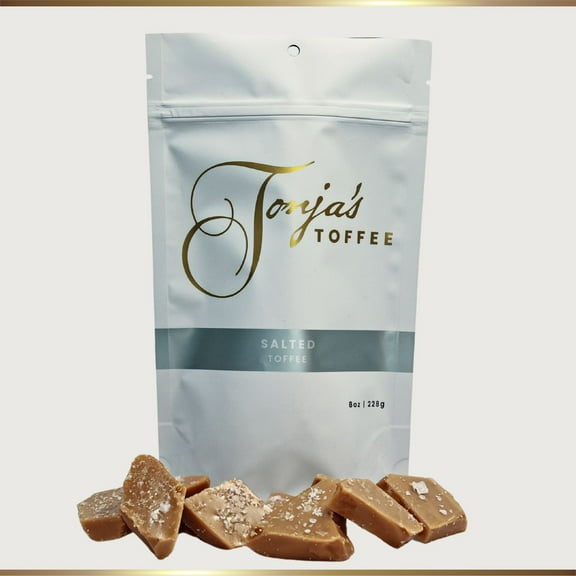Tonja's Toffee Salted Toffee - 16oz.