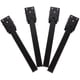 thumbnail image 4 of EeaseMX 4 patas plegables para mesa de cama, resistentes y duraderas, para portátil (negras), 4 of 8