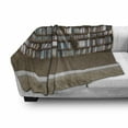 thumbnail image 3 of Library Soft Flannel Fleece Throw Blanket, Interior Scene with Bookshelves on Wall Full of Books Reading Time Theme Graphic, Cozy Plush for Indoor and Outdoor Use, 50" x 70", Multicolor, by Ambesonne, 3 of 6