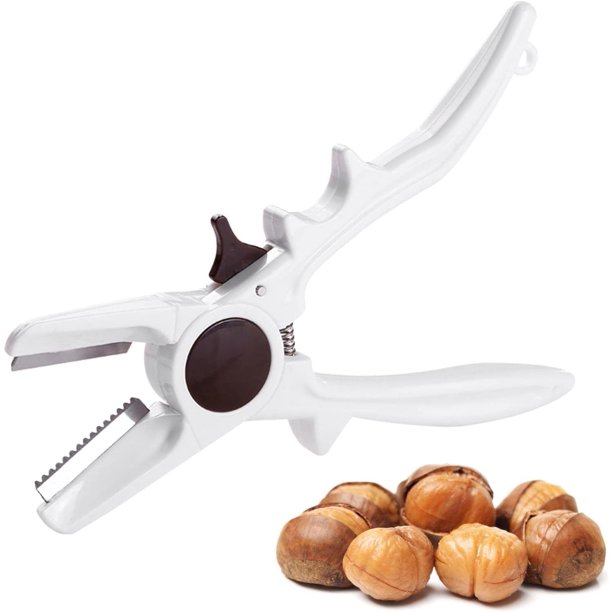 Castaño multiusos con clip de nueces, herramienta para descascarillado de nueces, herramienta para pelar cascanueces, accesorios de cocina para uso doméstico ShuxiuWang 9024715255549
