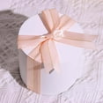 thumbnail image 6 of Efavormart 50 Pcs | 10" Rose Gold/Blush Pre Tied Ribbon Bows, Satin Ribbon With Gold Foil Lining For Gift Basket & Party Favors Decor, 6 of 11