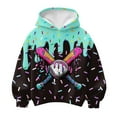 thumbnail image 3 of Trendfront Boys Hoodies Long Sleeve 3D Ice Cream Baseball All Over Print Kangaroo Pocket Fall Winter Casual Pullover Sweatshirt Tops, 3 of 3