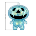 thumbnail image 2 of Voglyf Stress Relief Glitter Pumpkin Halloween Anxiety Relie Toy, Sequins Lantern Squeeze Fidget Ball, Slow Rebound Halloween Anxiety Relief Toy for Adults Party Favor Reward Gift,Sky Blue, 2 of 5
