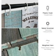 thumbnail image 4 of Farmhouse Rustic Shower Curtain Set Vintage Country Shower Curtains for Bathroom Wood Farmhouse Bathroom Decor Polyester Fabric-72" x 72", 4 of 6