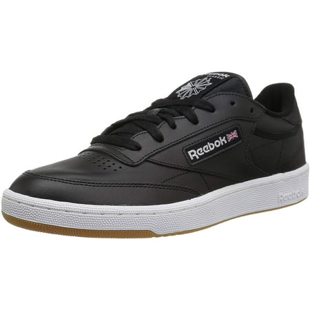 Reebok Womens Club C Sneaker 5.5 Black/White Gum