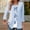 Blue, variant on Women's Long Sleeve T-shirt Women 3/4 Sleeves Open Front Lightweight Cardigan,Green Women's Long sleeve T-shirt XL