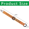 thumbnail image 2 of Football Referee Chain Clips, Football Yard Officials Markers, Professional Football Nylon Chain Clip For Head Linesman, 2 of 5