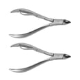 thumbnail image 1 of Side Cutter, 2pcs Comfortable Grip High Accuracy Flush Cutter Steel  For Electronics Repair For Jewelry Processing, 1 of 8