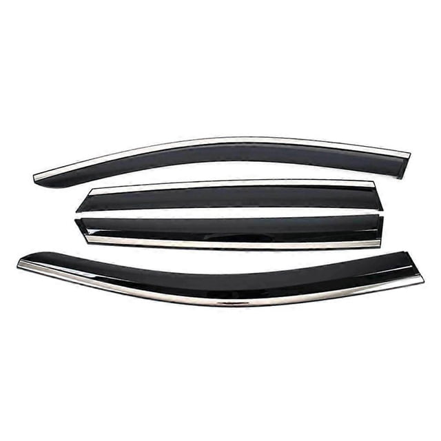 Auto Window Deflectors for MercedesBenz W203 R300 R350 R500 2010, StickOn Air Deflectors Rain Guards Wind Deflectors