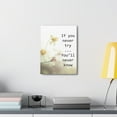 thumbnail image 4 of Inspirational Wall Art If You Never Try You'll Never Know White Wall Art Motivational Motto Inspiring Prints Artwork Decor Ready to Hang Unframed, 4 of 13