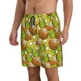 thumbnail image 2 of Goofa Tropical Summer Fruit Printed Mens Swim Trunks Summer Quick Dry Short Beach Swimwear Bathing Suits-, 2 of 9