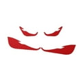 thumbnail image 3 of koolsoo 4Pcs Car Door Anti Kick Pad Anti Scratch for Byd Atto 3 Yuan Plus Striped Red, 3 of 7