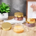 thumbnail image 4 of Tarro de plástico Dandat de 250 ml con tapa, 24 unidades, para cosméticos, 4 of 7