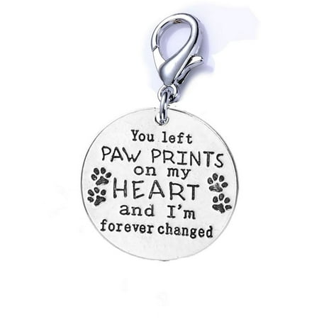 Paw Pet Charms - SEXY SPARKLES Loss of Pet Memorial Charm Dog Cat