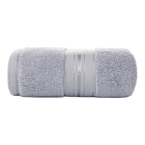 Onuia Luxury Bath Towels, Ultra Soft Egyptian Cotton Towels, Skin-Friendly Low-Lint Bath Towels for Bathroom, Spa, Gym and Home,Gray,(13.4×29.1 in)