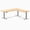 Bamboo / Gray, variant on Desky Bamboo L-Shape Sit Stand Desk - Dark Bamboo / 72 X 30 X 70 X 24 Inches / Space Gray