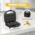 thumbnail image 2 of Wafflera OSTBA Mini 8x5 cm 750W Antiadherente, 2 of 7