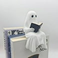 thumbnail image 6 of HomeDM Halloween Ghost Figurine Resin Ghost Statue Cute Ghost Ornaments Indoor Porch Halloween Decor, Tiered Tray Decor for Indoor Home Table Centerpieces Party Kitchen, 6 of 9