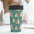 thumbnail image 6 of Logiee Yachts And Buoys Print Stainless Steel Coffee Tumbler, Travel Coffee Mug, Insulated Coffee Mug with Lid, Spill Proof Coffee Cup, Portable Thermal Mug, 6 of 8